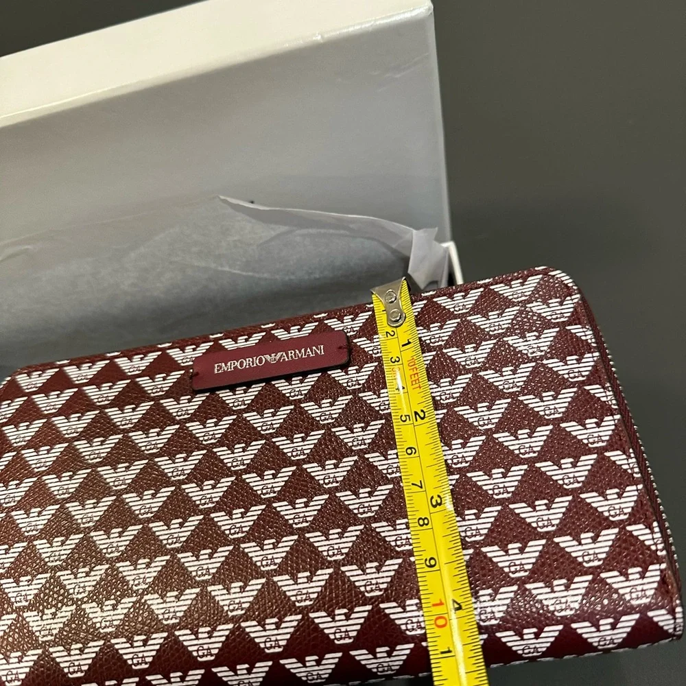 Emporio Armani All-over Eagle Wallet